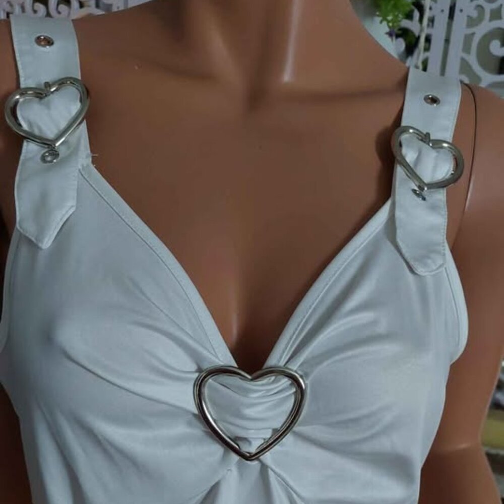 Robe décolleté avec Coeur